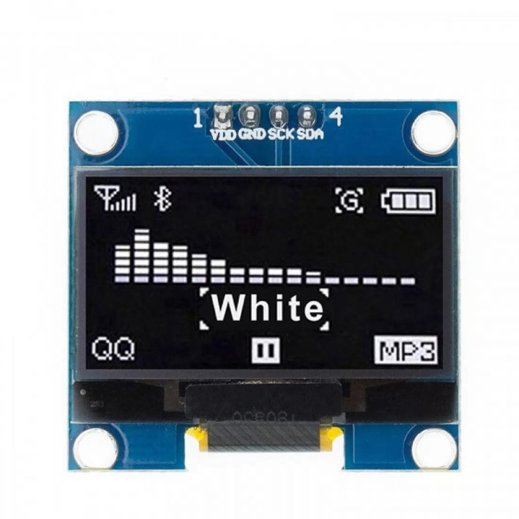 1.3" OLED Display Module – 128×64 Resolution (I2C/SPI Interface)